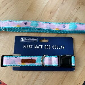 NWT! Dog collar and leash